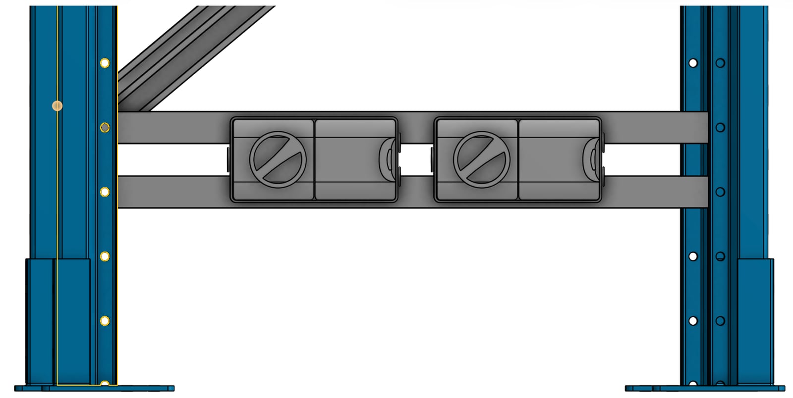 Outlet mounting
